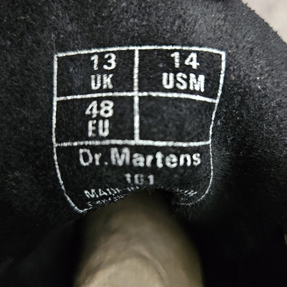 Dr Martens Desert Oasis Black Suede Boots US 14 - Picture 10 of 10